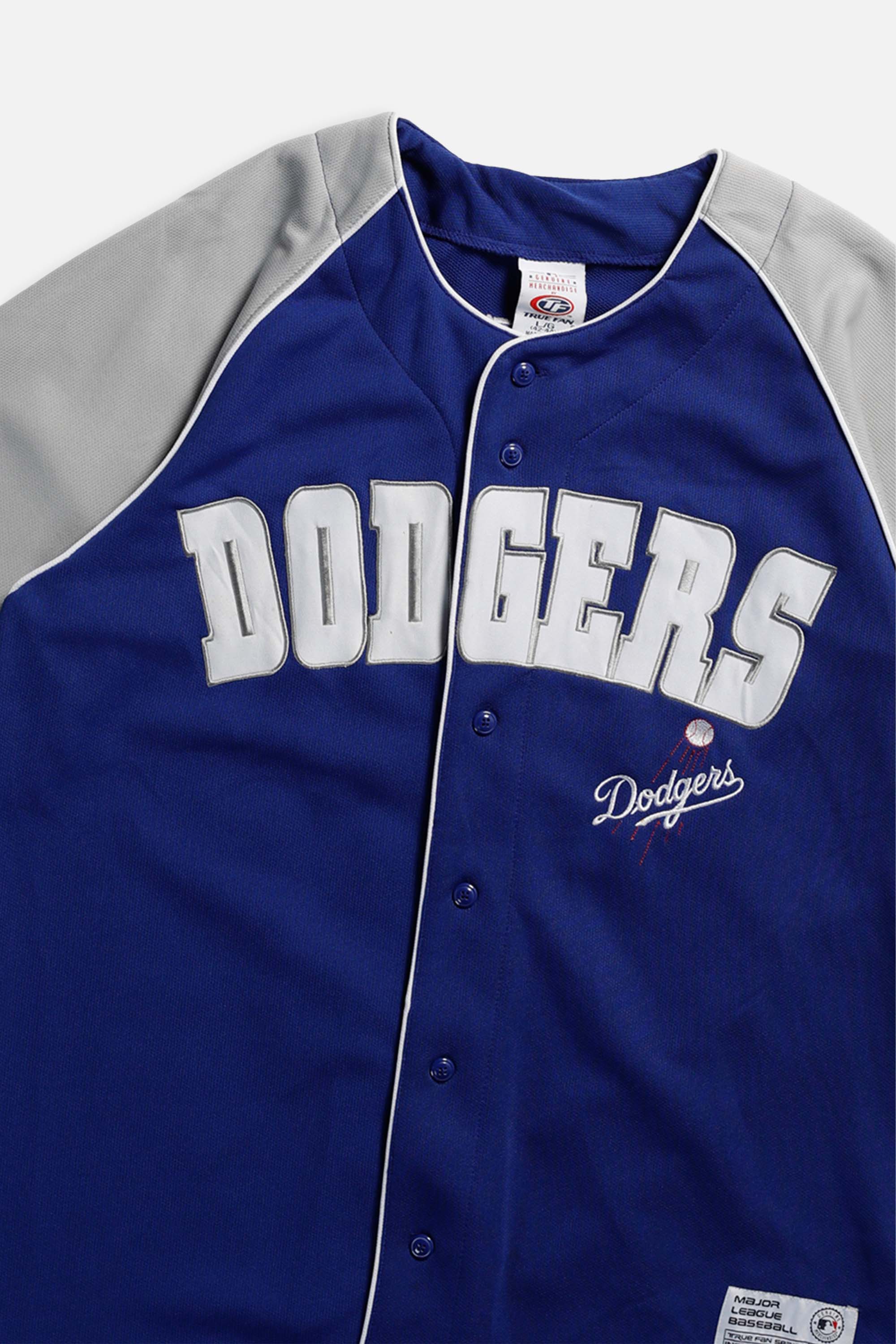 Vintage LA Dogers MLB Jersey - L-JERSEYS-MLB-L-Frankie Collective Rare Vintage Streetwear Reworks