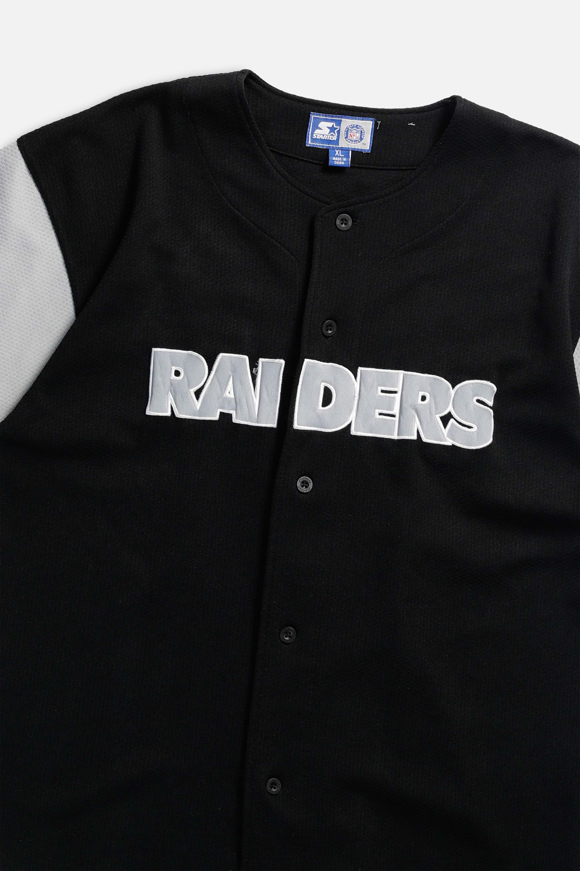 Vintage Las Vegas Raiders NFL Starter Jersey - L-JERSEYS-NFL-L-Frankie Collective Rare Vintage Streetwear Reworks
