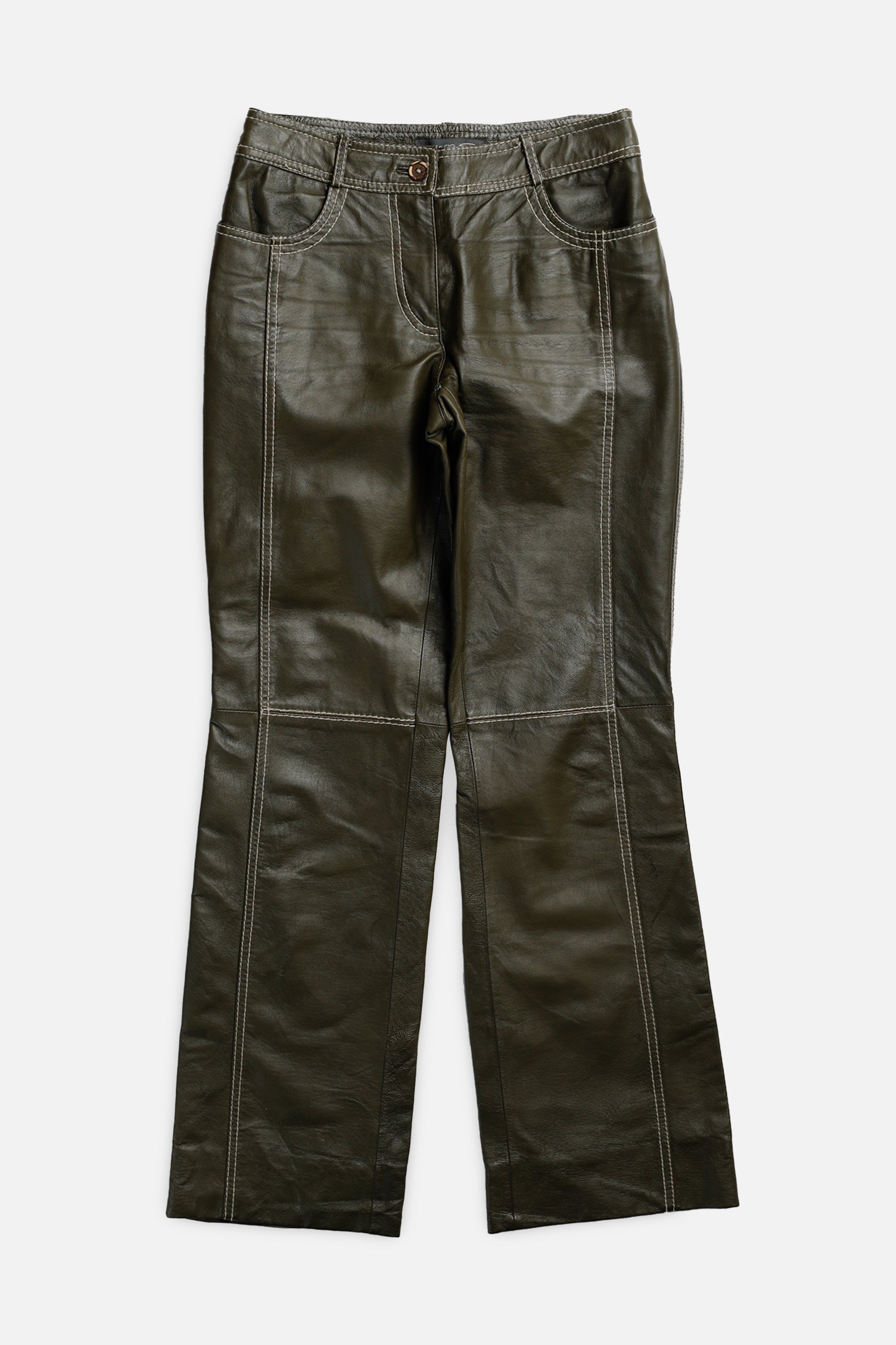 Vintage Leather Pants - Women's S-BOTTOMS-vendor-unknown-Women's S-Frankie Collective Rare Vintage Streetwear Reworks