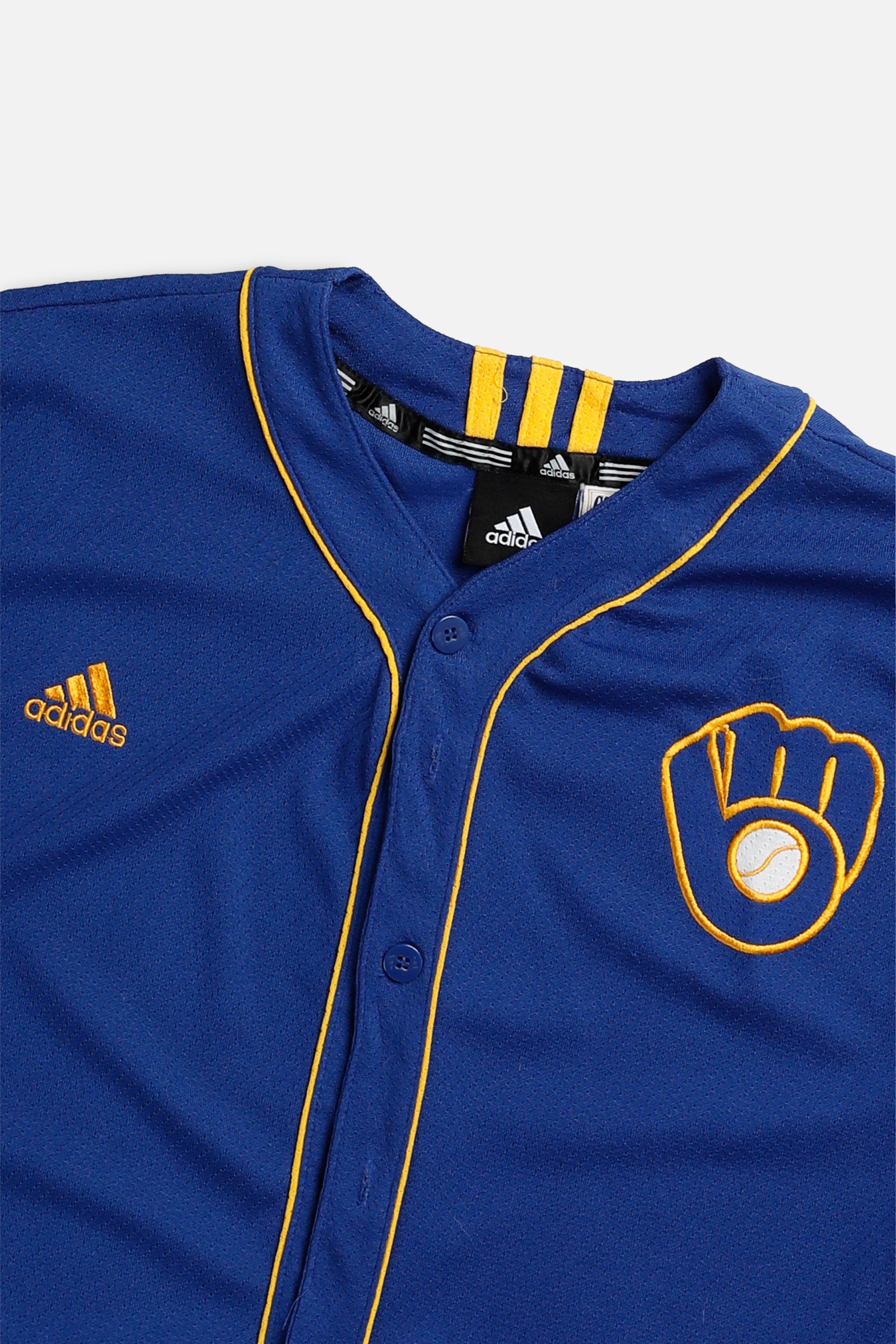 Vintage Milwaukee Brewers MLB Jersey - Women's S-JERSEYS-MLB-Women's S-Frankie Collective Rare Vintage Streetwear Reworks