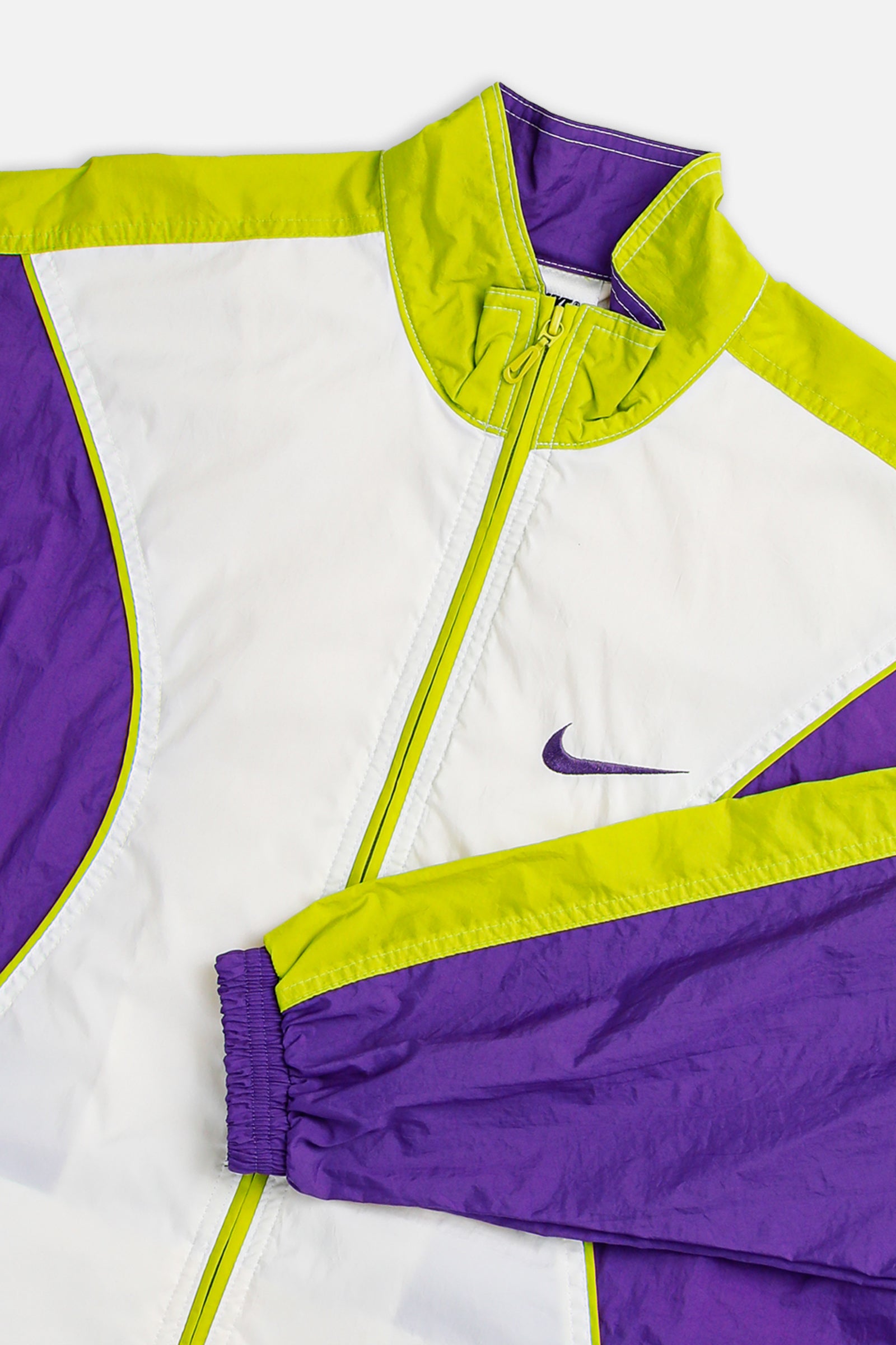 Vintage Nike Windbreaker Jacket - Women's L-JACKETS-Nike-Women's L-Frankie Collective Rare Vintage Streetwear Reworks