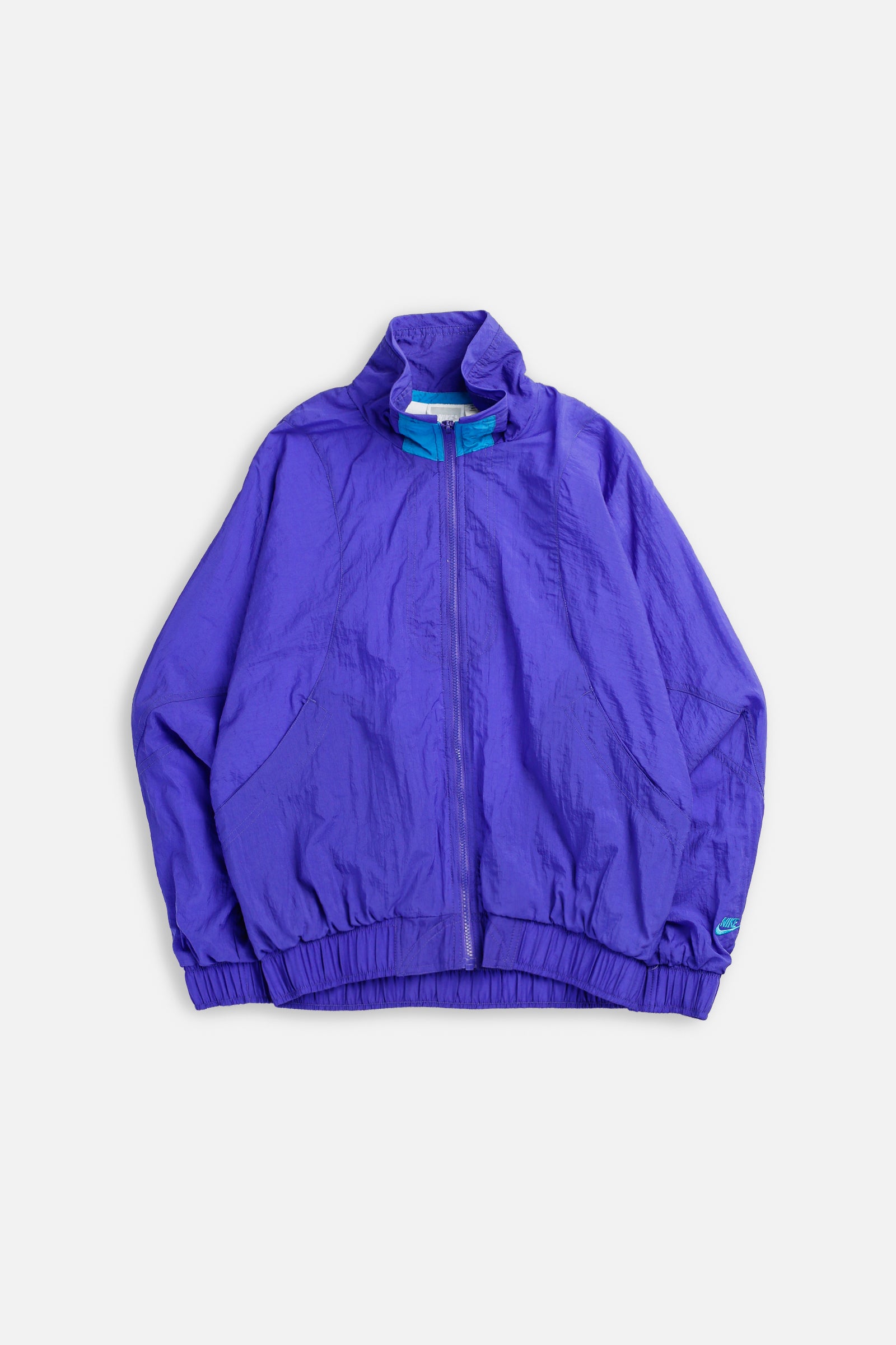 Vintage Nike Windbreaker Jacket - Women's S-JACKETS-Nike-Women's S-Frankie Collective Rare Vintage Streetwear Reworks