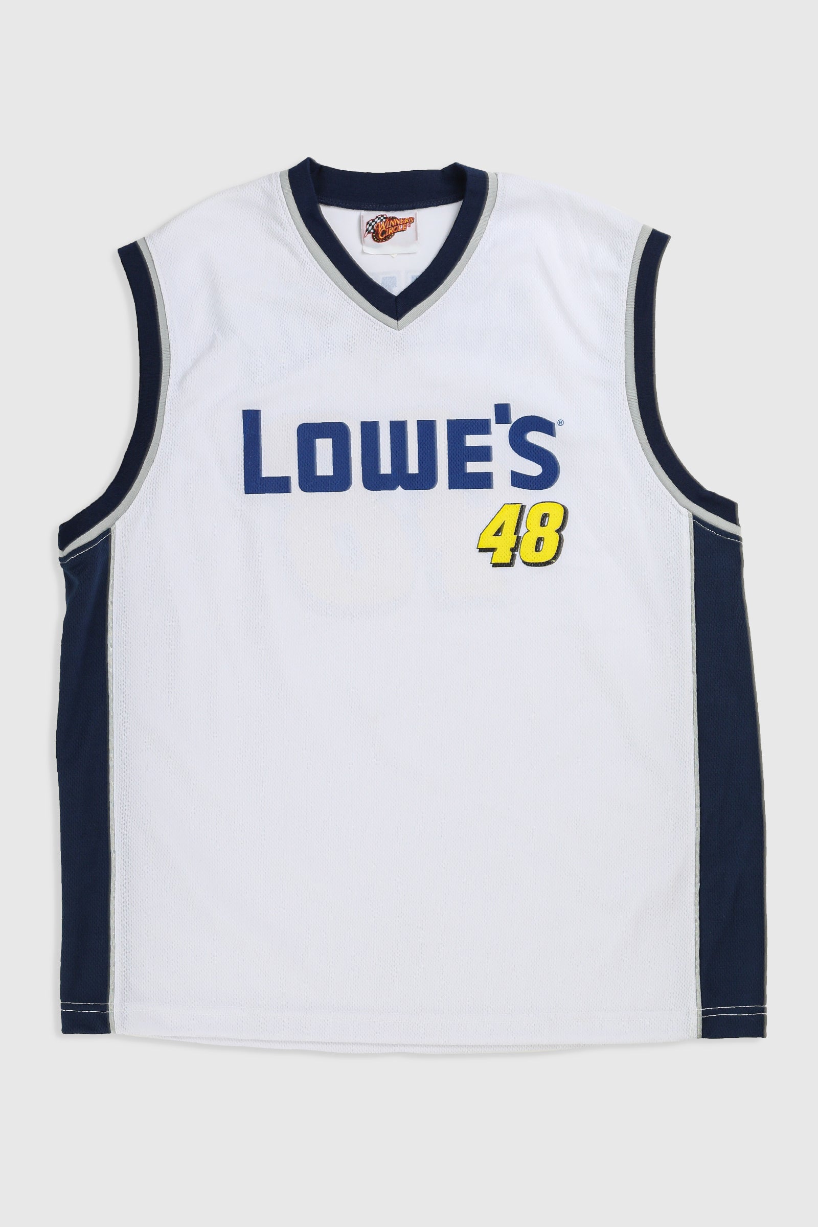 Vintage Racing Jersey Tank - XL-JERSEYS-Racing-Frankie Collective Rare Vintage Streetwear Reworks