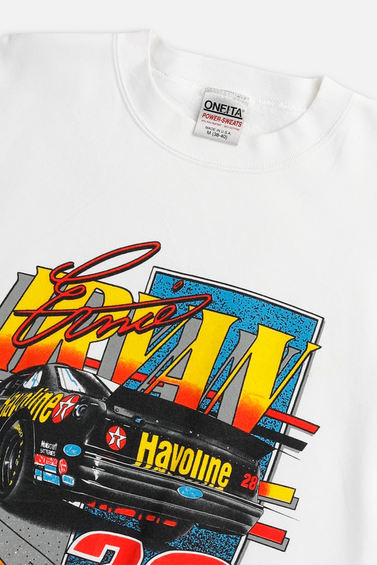 Vintage Racing Sweatshirt - M-SWEATERS-Racing-M-Frankie Collective Rare Vintage Streetwear Reworks