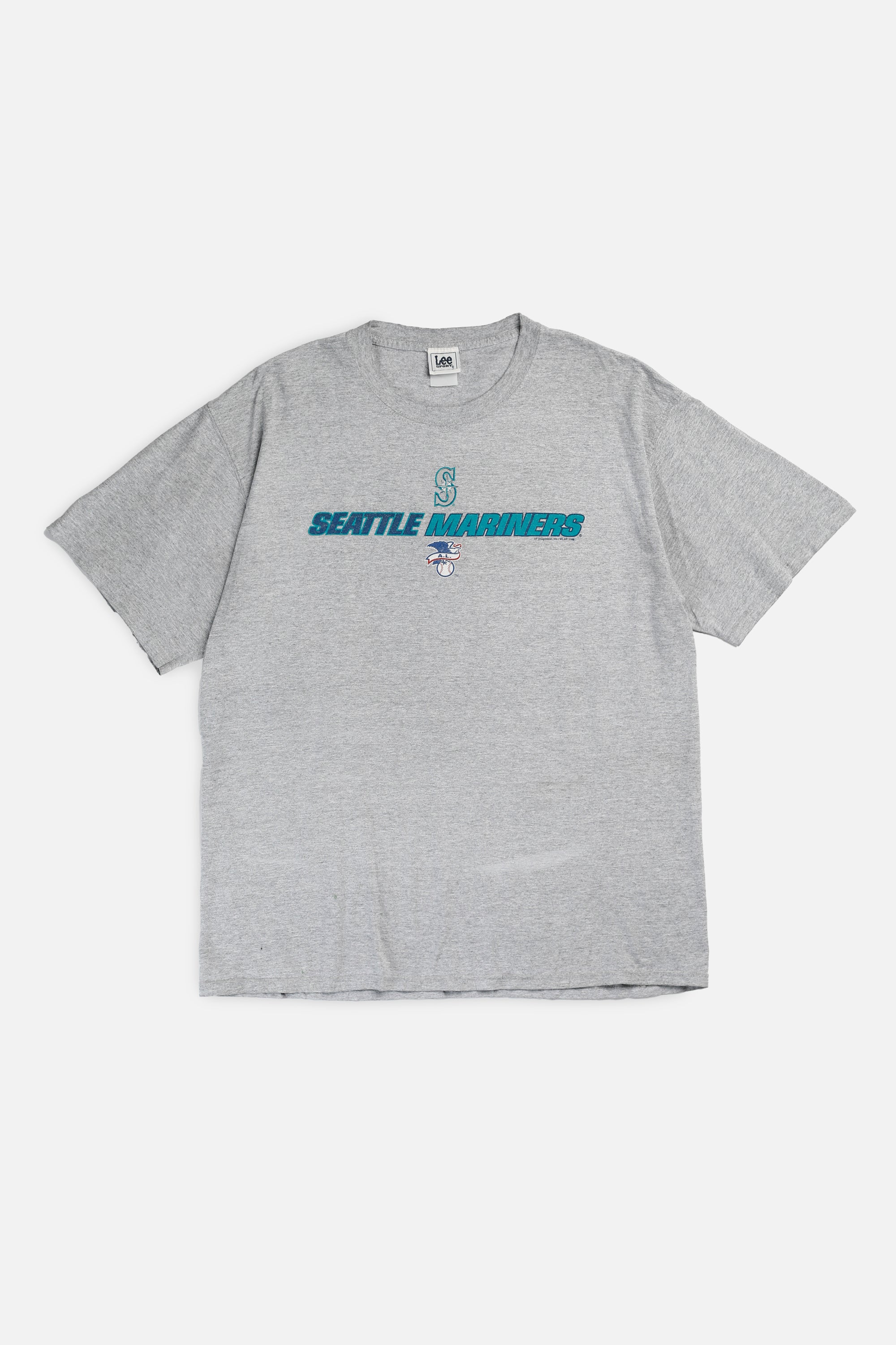 Vintage Seattle Mariners MLB Tee - L-TSHIRTS-MLB-L-Frankie Collective Rare Vintage Streetwear Reworks