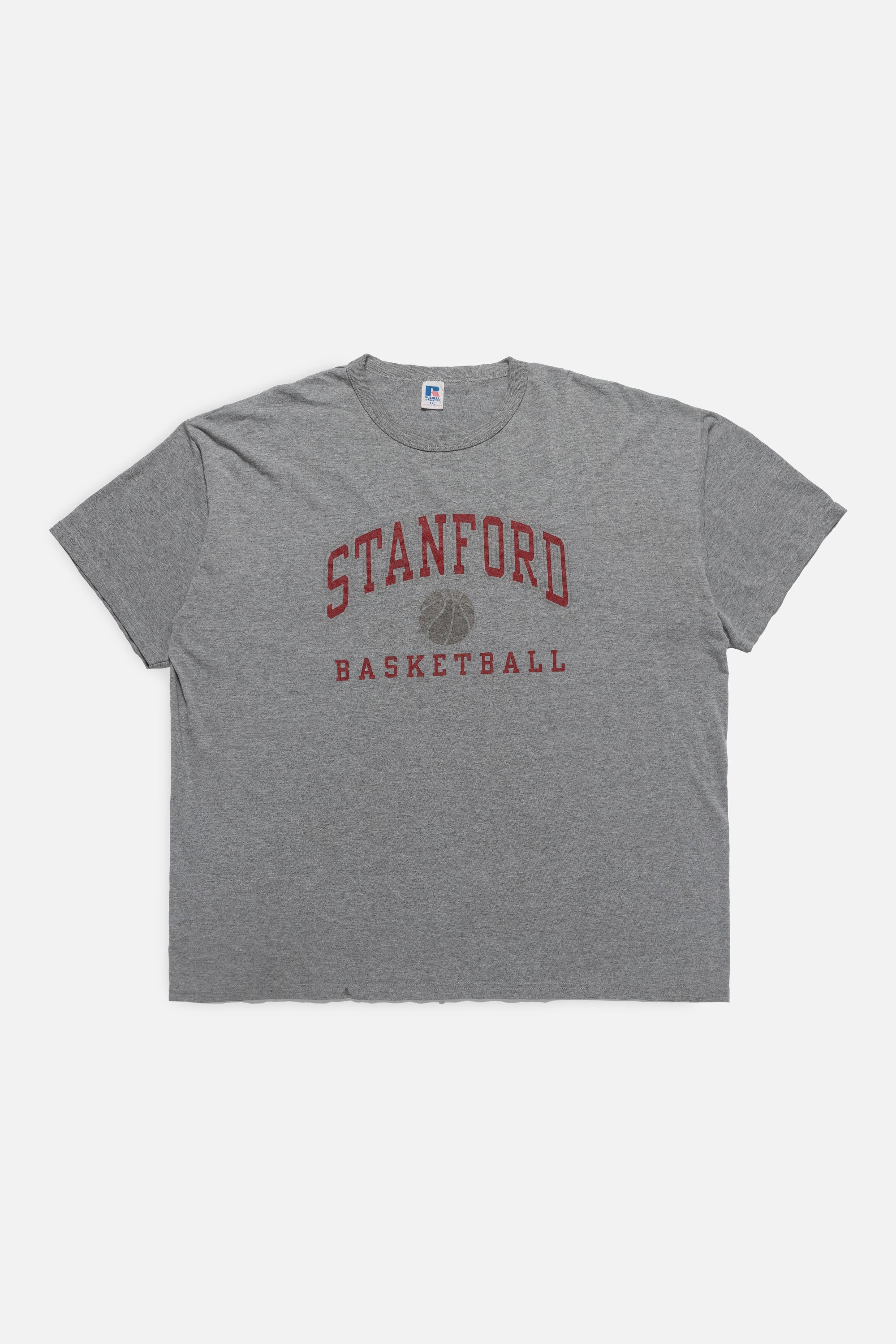Vintage Stanford Basketball Tee-NCAA-Frankie Collective-Rework-Vintage-Streetwear