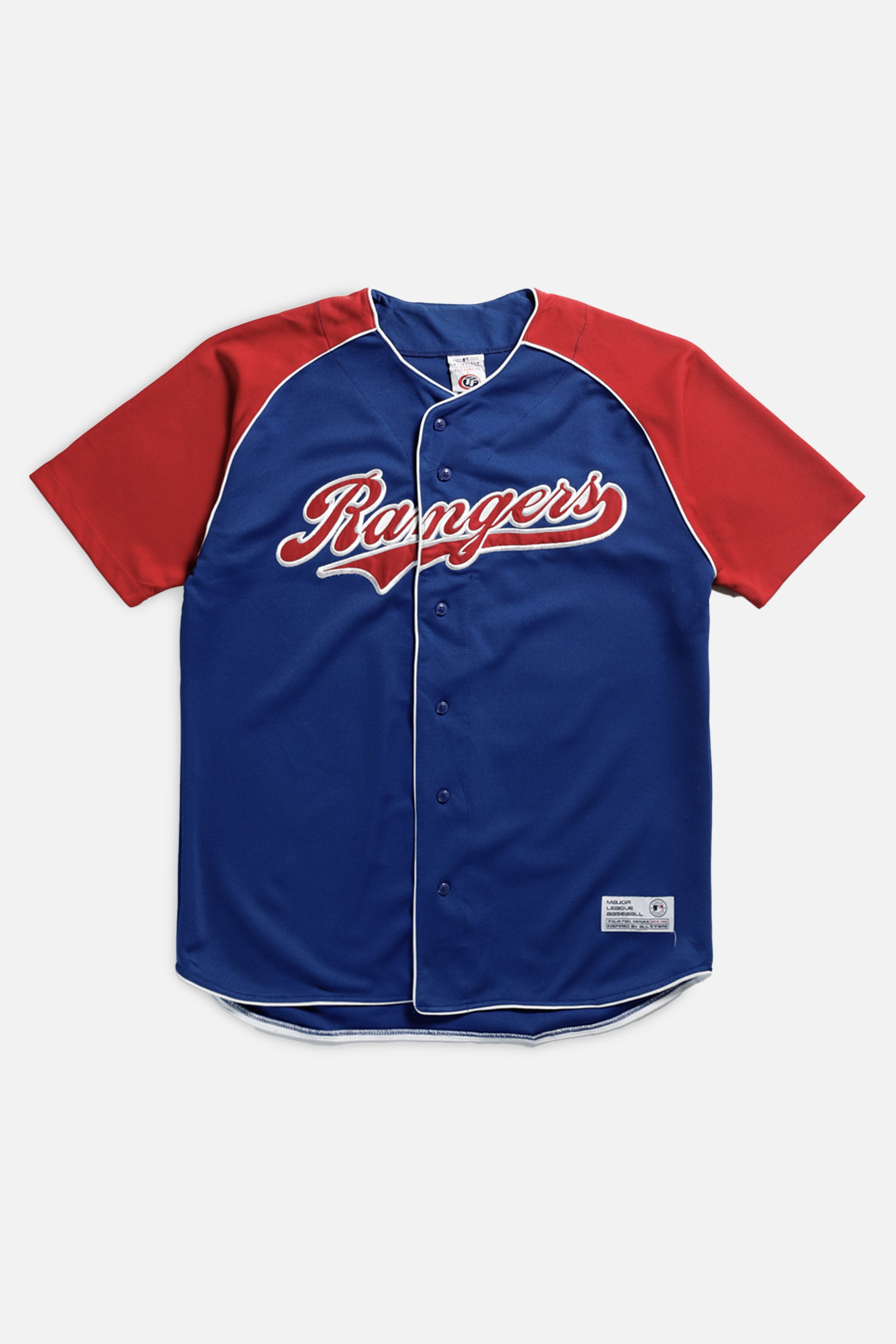Vintage Texas Ranger MLB Jersey - M-JERSEYS-MLB-M-Frankie Collective Rare Vintage Streetwear Reworks