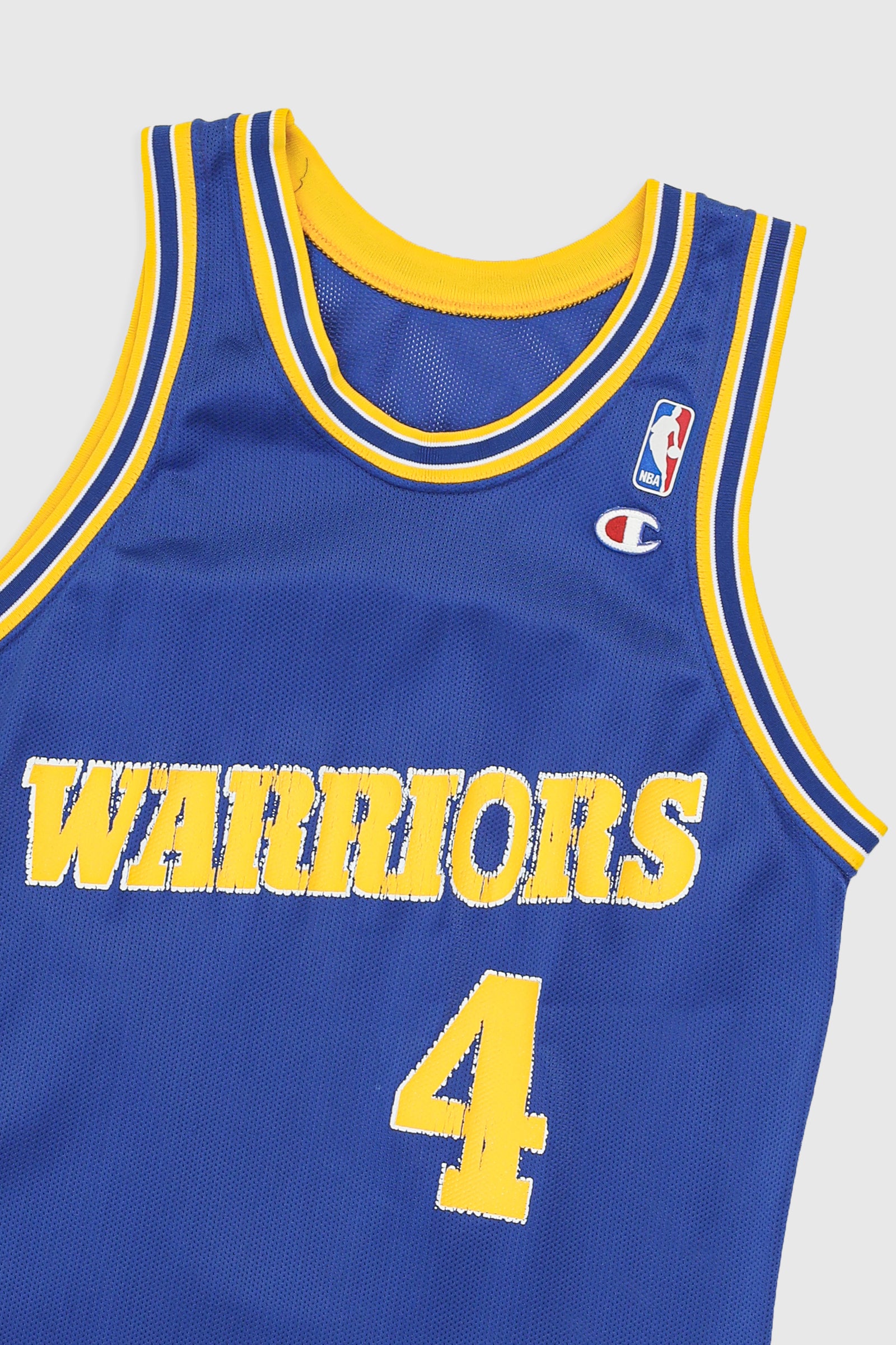 Vintage Warriors NBA Jersey-JERSEYS-NBA-Frankie Collective Rare Vintage Streetwear Reworks