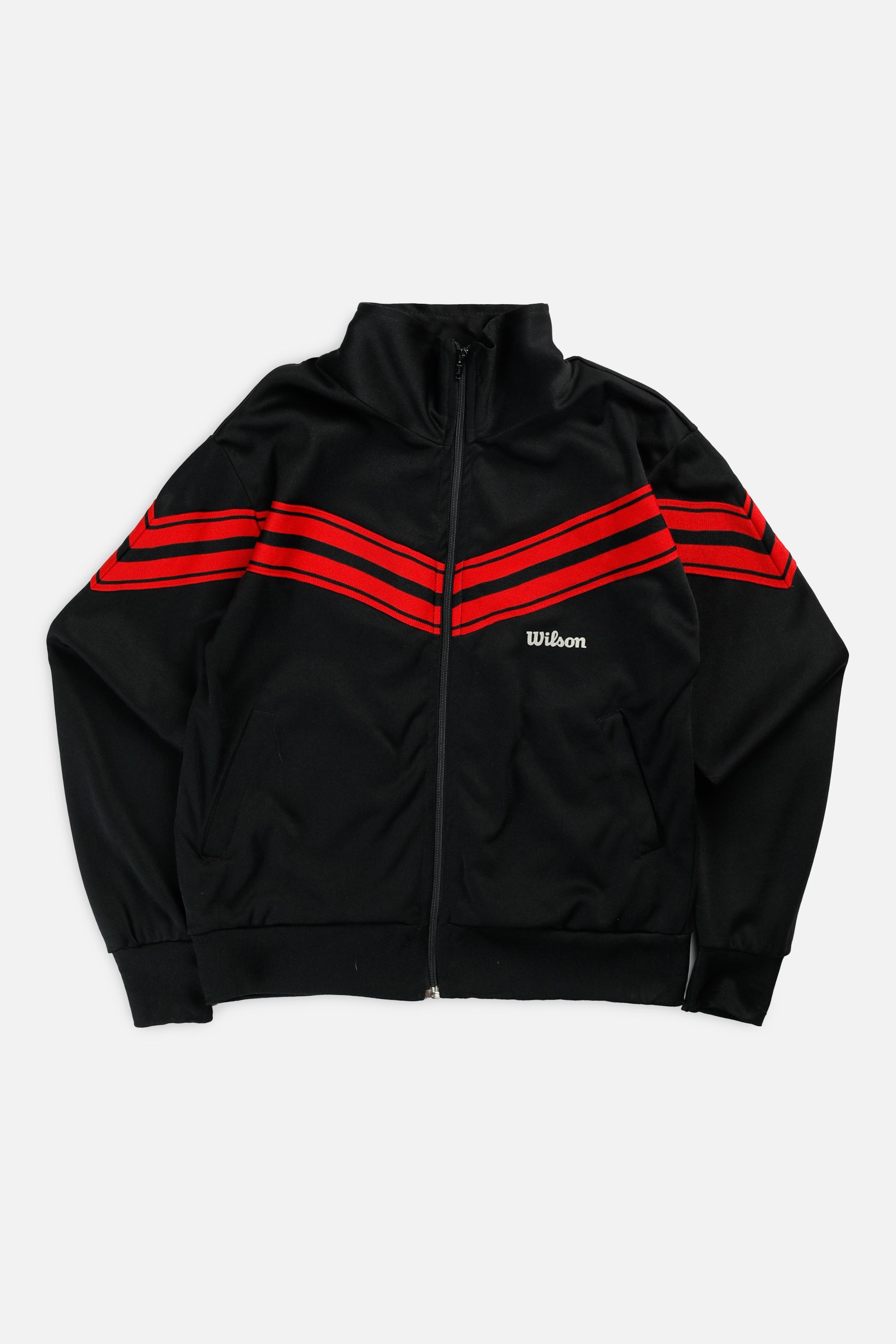 Vintage Wilson Track Jacket - S-JACKETS-wilson-S-Frankie Collective Rare Vintage Streetwear Reworks