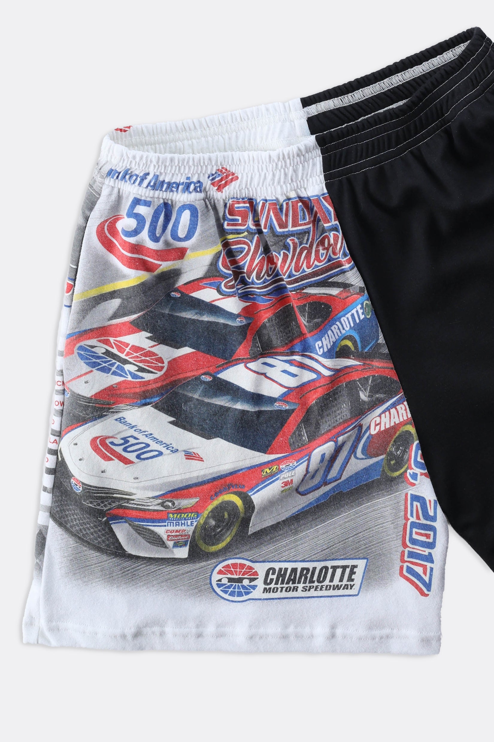 Rework Nascar Racing Shorts - M-SHORTS-Racing-Frankie Collective