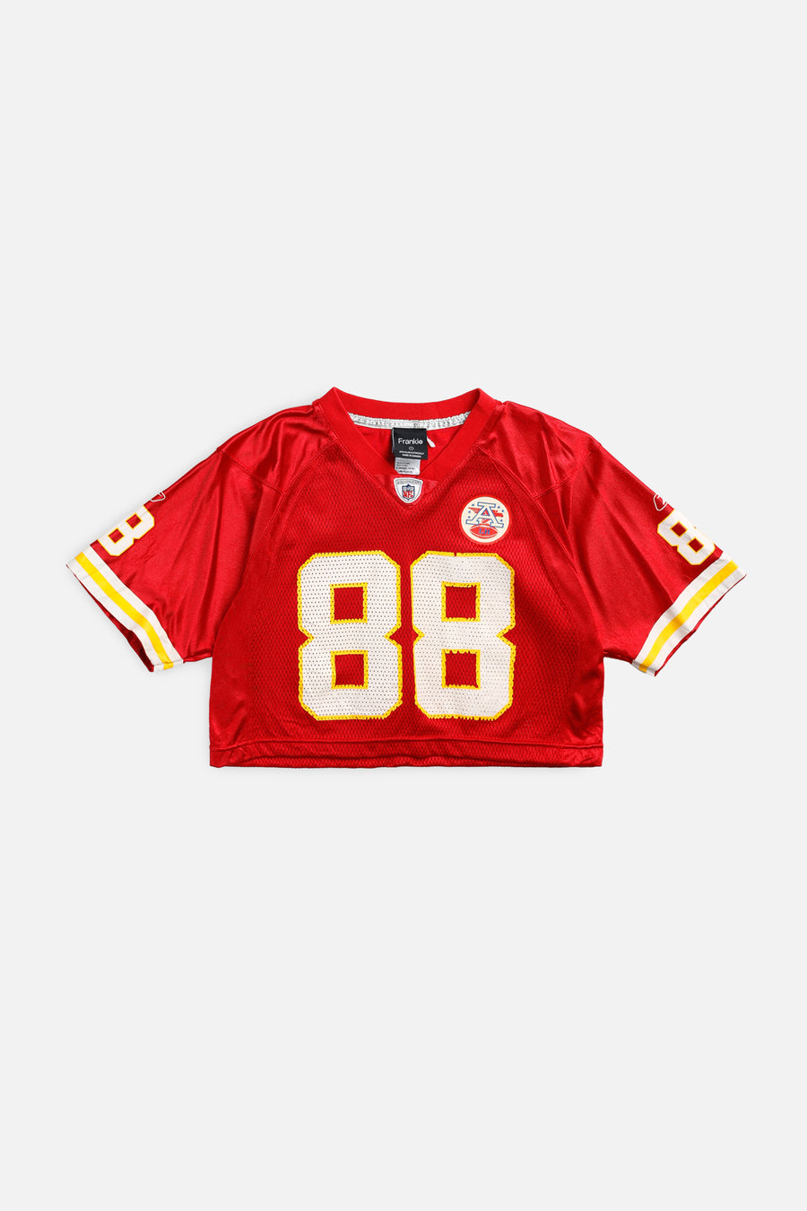 Rework Crop Kansas City Chiefs NFL Jersey - S