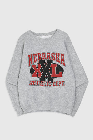 Vintage Nebraska Athletics Sweatshirt - S