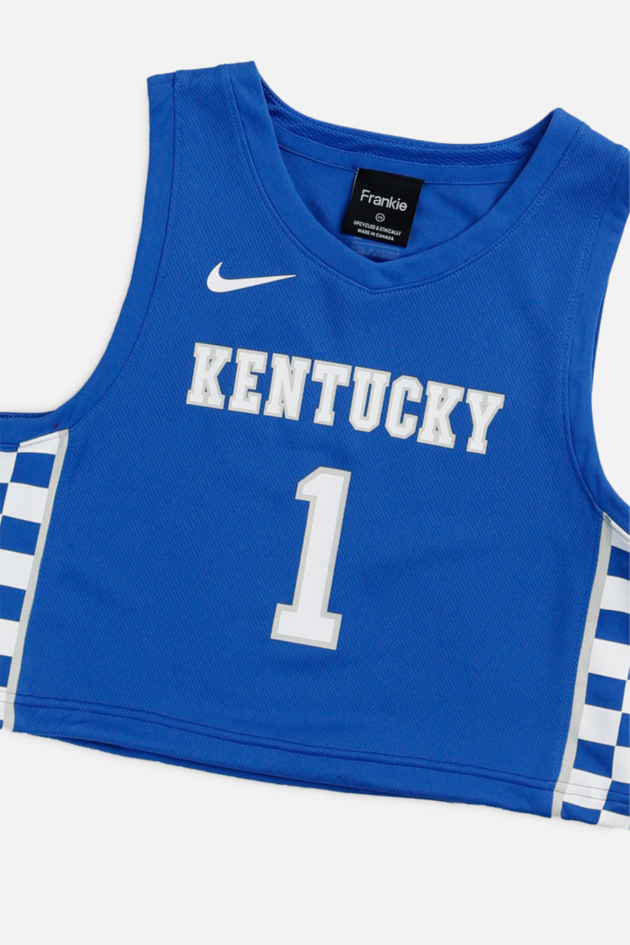 Rework Crop Kentucky Wildcats NCAA Jersey - XS