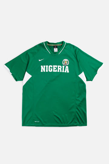 Vintage Nike Nigeria Basketball Jersey - XL