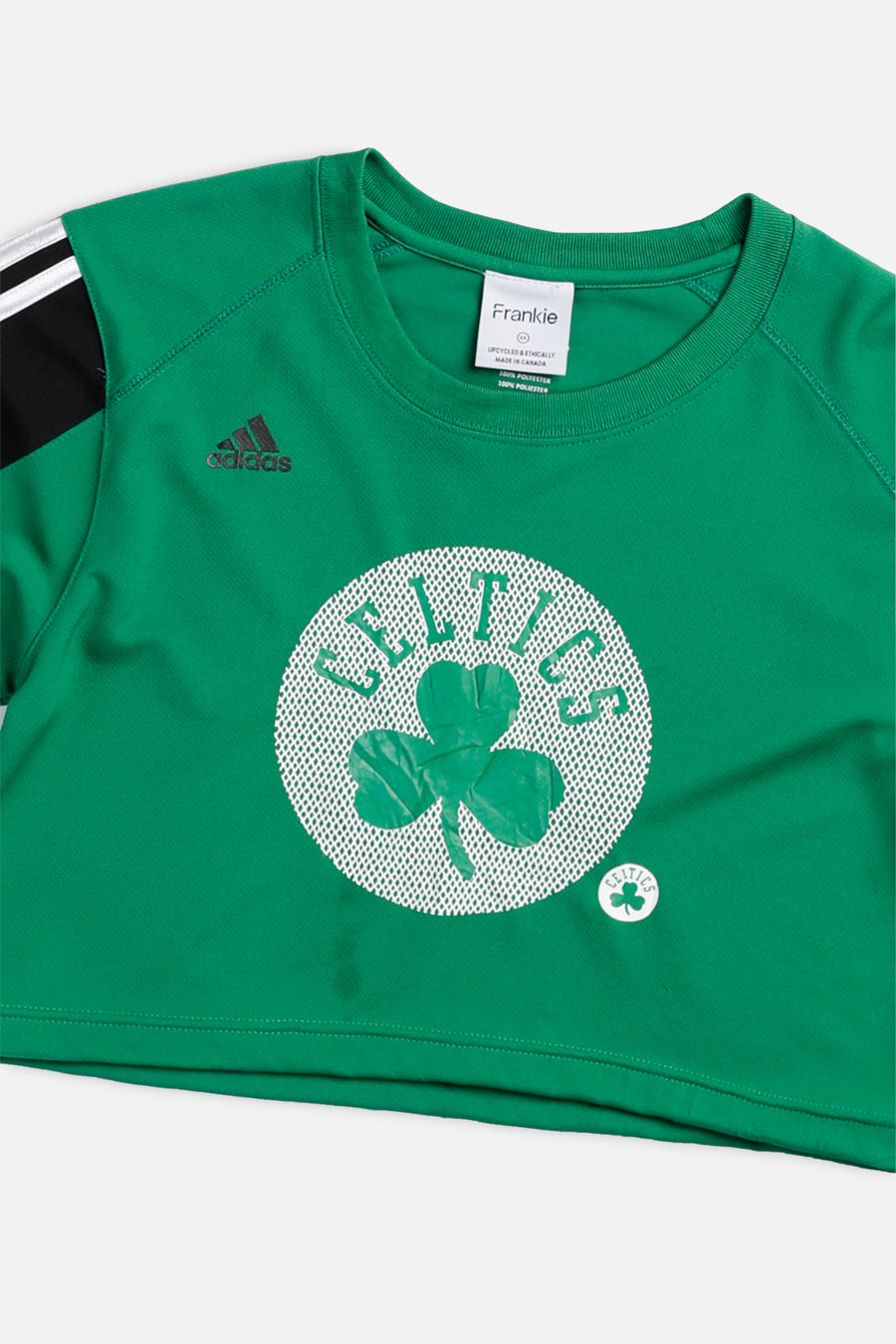 Rework Boston Celtics NBA Crop Long Sleeve Tee - XS