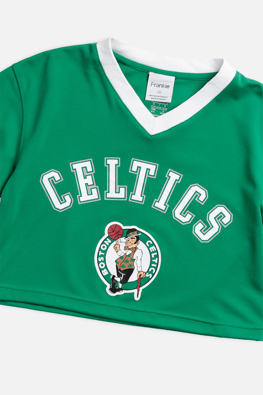 Rework Boston Celtics NBA Crop Tee - XS