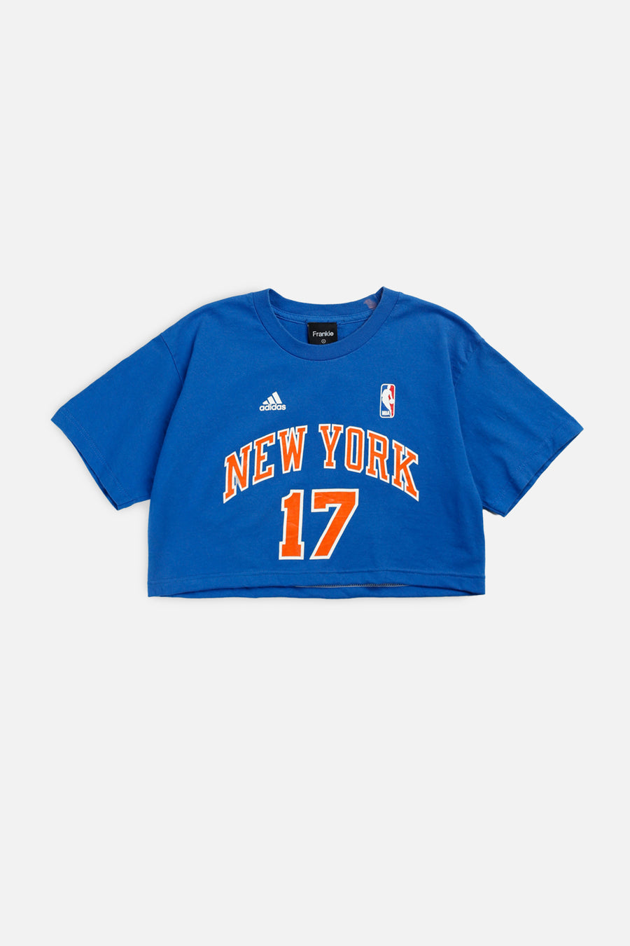 Rework NY Knicks NBA Crop Tee - S