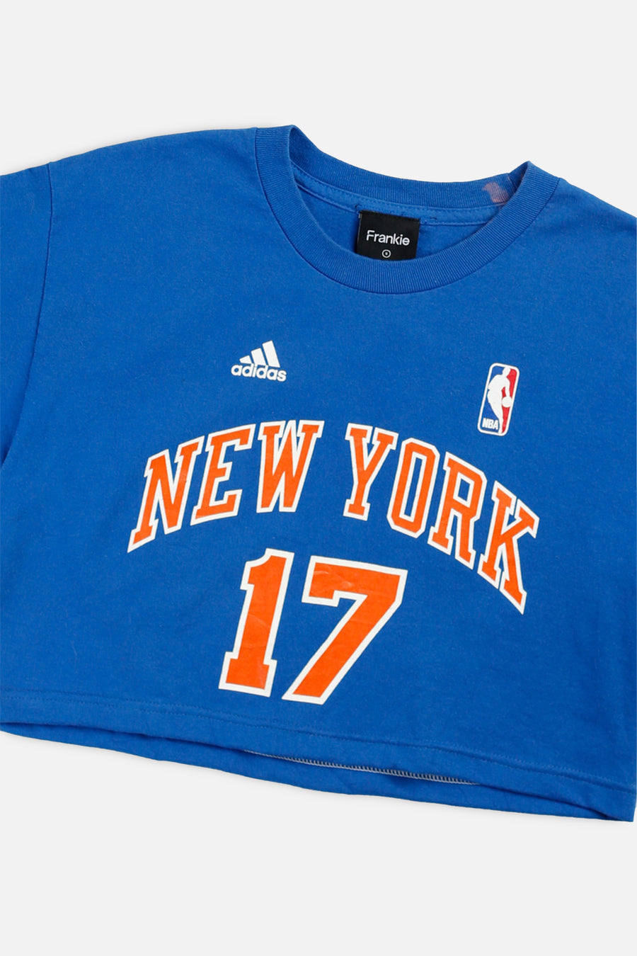 Rework NY Knicks NBA Crop Tee - S