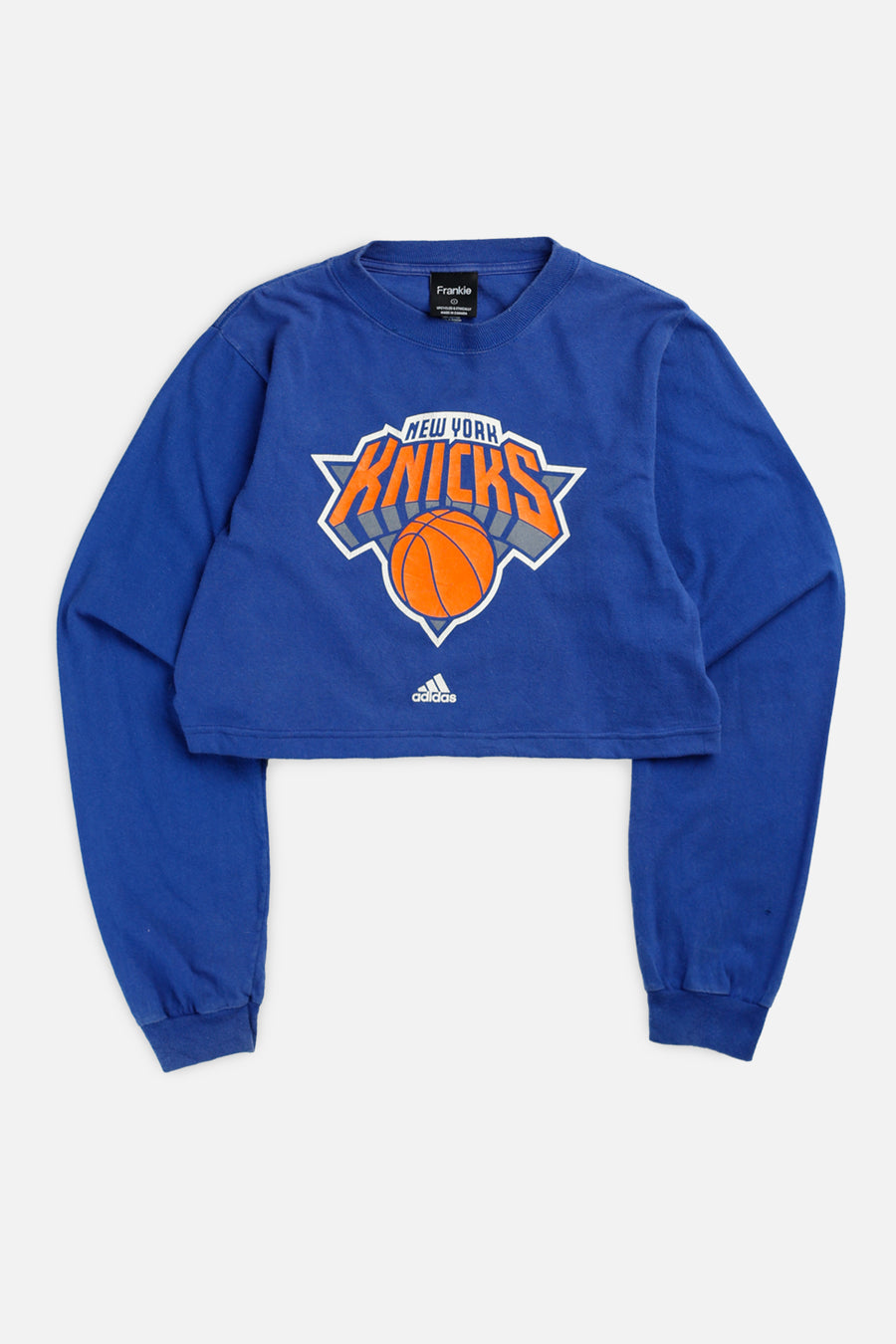 Rework NY Knicks NBA Crop Tee - S