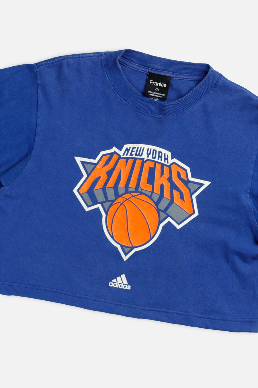 Rework NY Knicks NBA Crop Tee - S