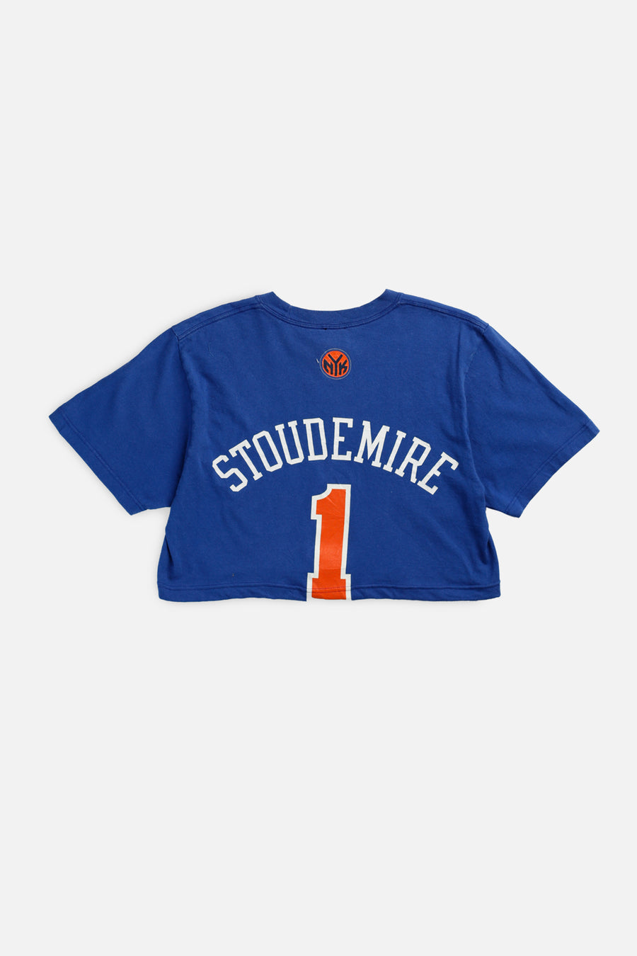 Rework NY Knicks NBA Crop Tee - S