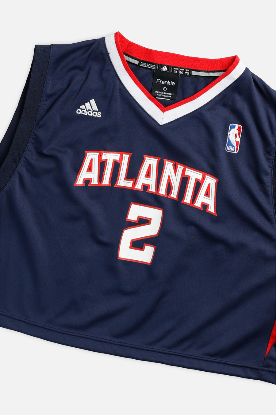 Rework Atlanta Hawks NBA Crop Jersey - L