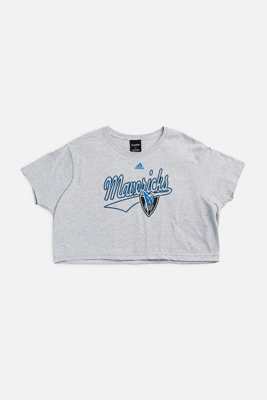 Rework Dallas Mavericks NBA Crop Tee - L