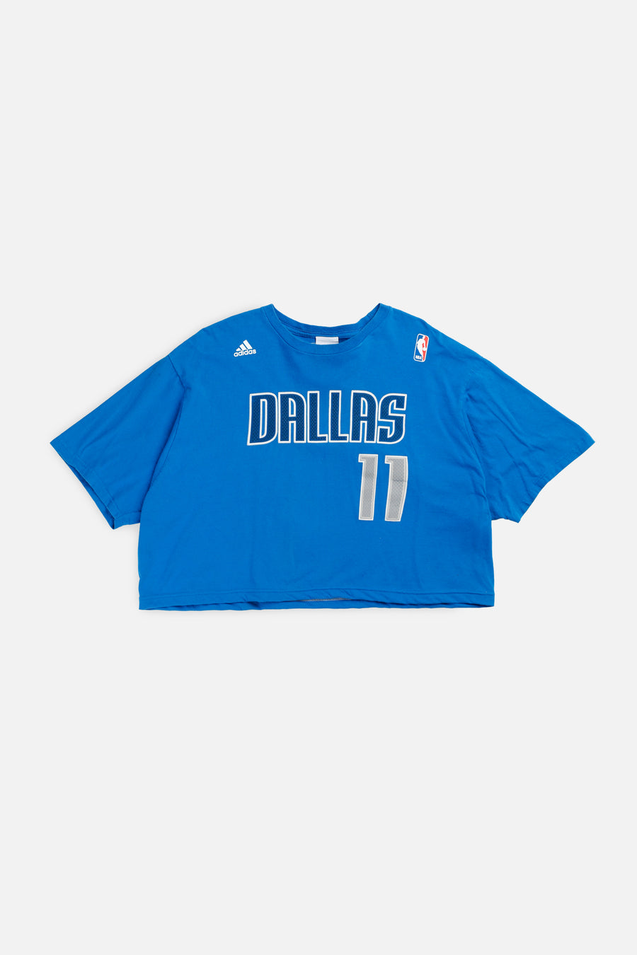 Rework Dallas Mavericks NBA Crop Tee - L