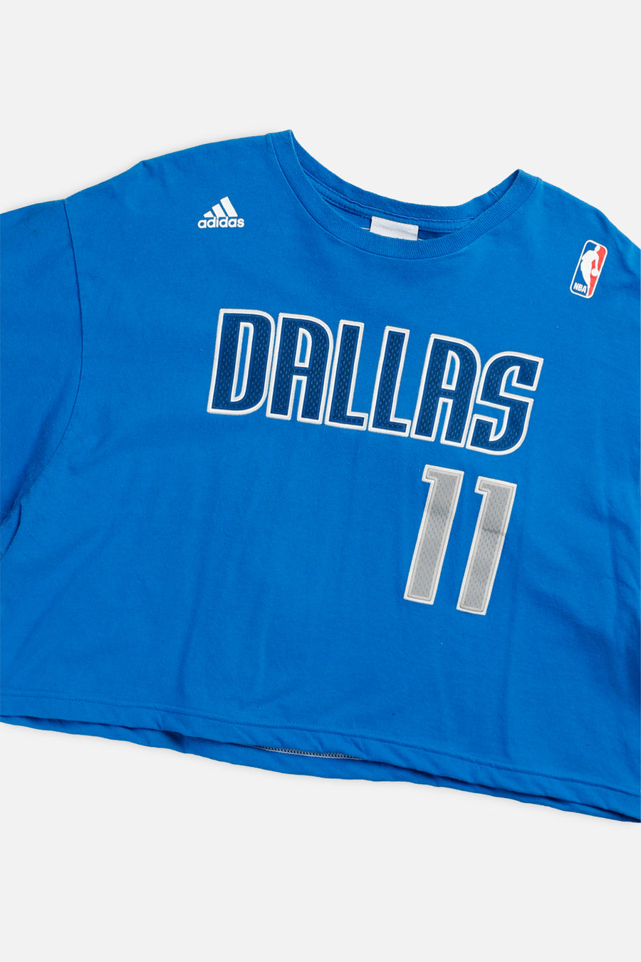 Rework Dallas Mavericks NBA Crop Tee - L