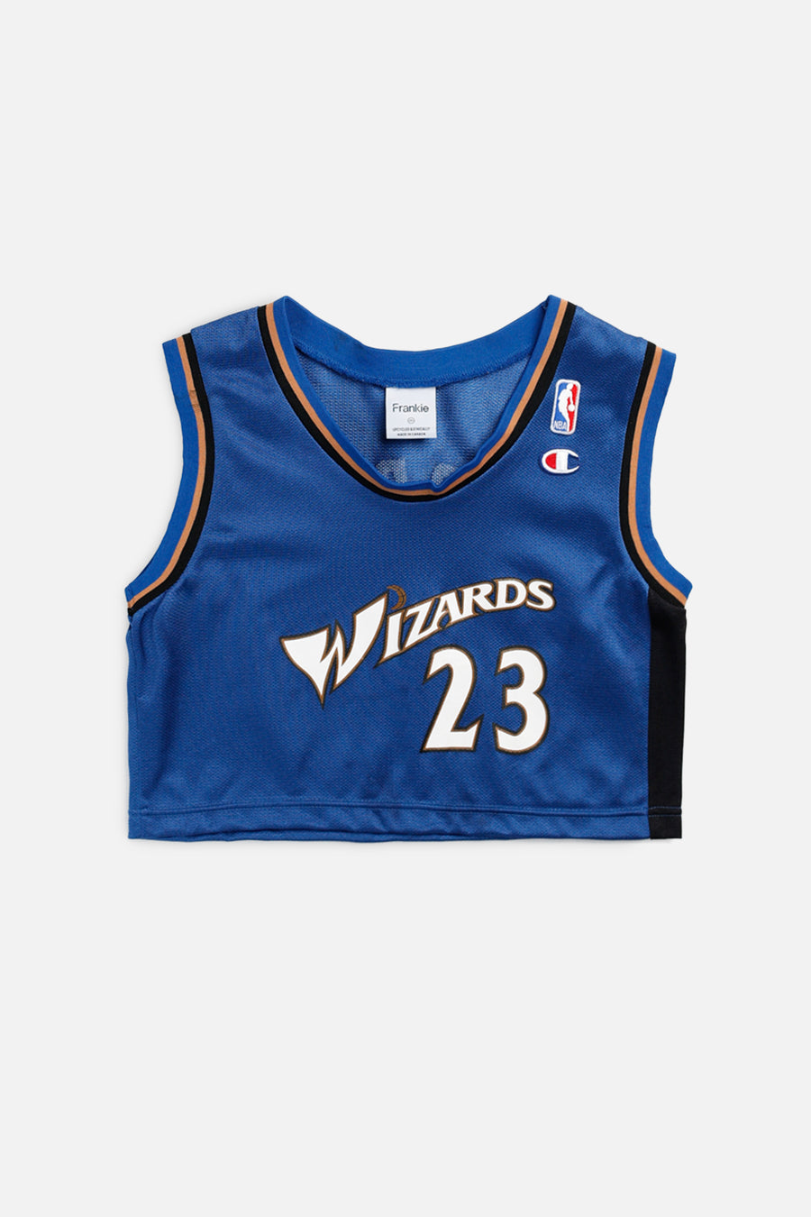 Rework Washington Wizards NBA Crop Jersey - XS