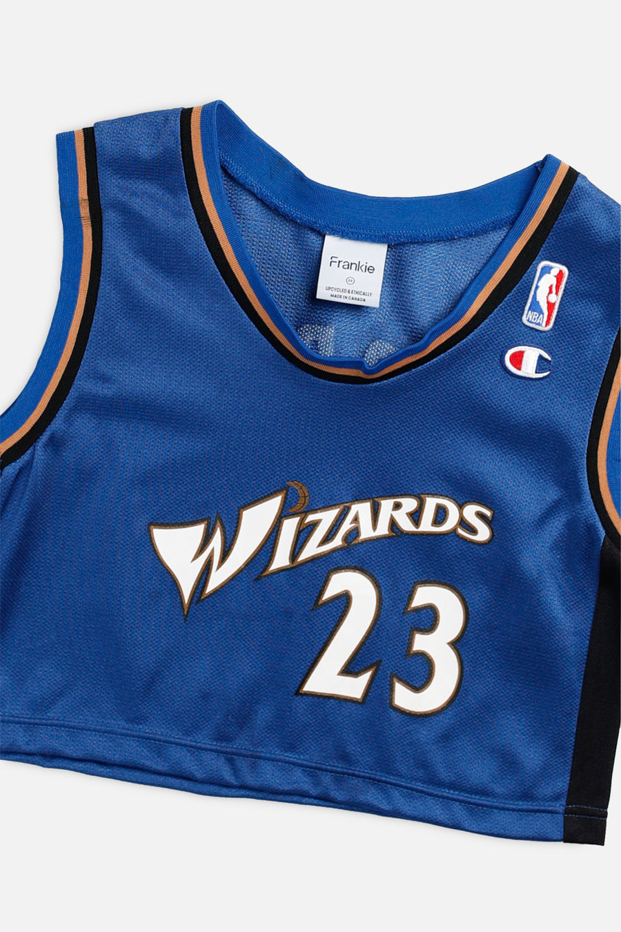 Rework Washington Wizards NBA Crop Jersey - XS