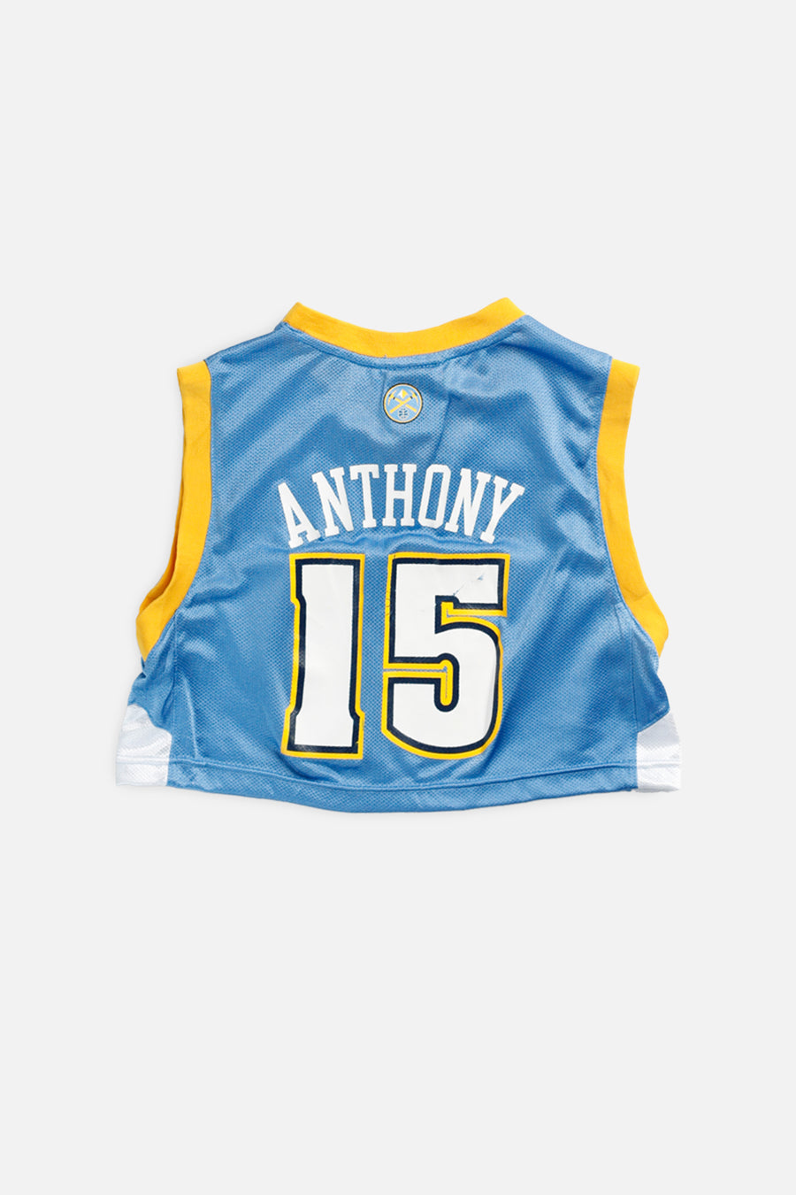 Rework Denver Nuggets NBA Crop Jersey - XS