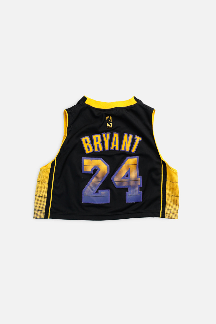 Rework LA Lakers NBA Crop Jersey - S