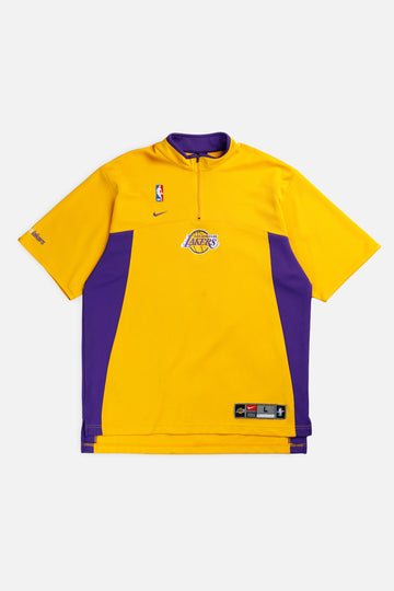 Vintage LA Lakers NBA Warm Up Jersey - L