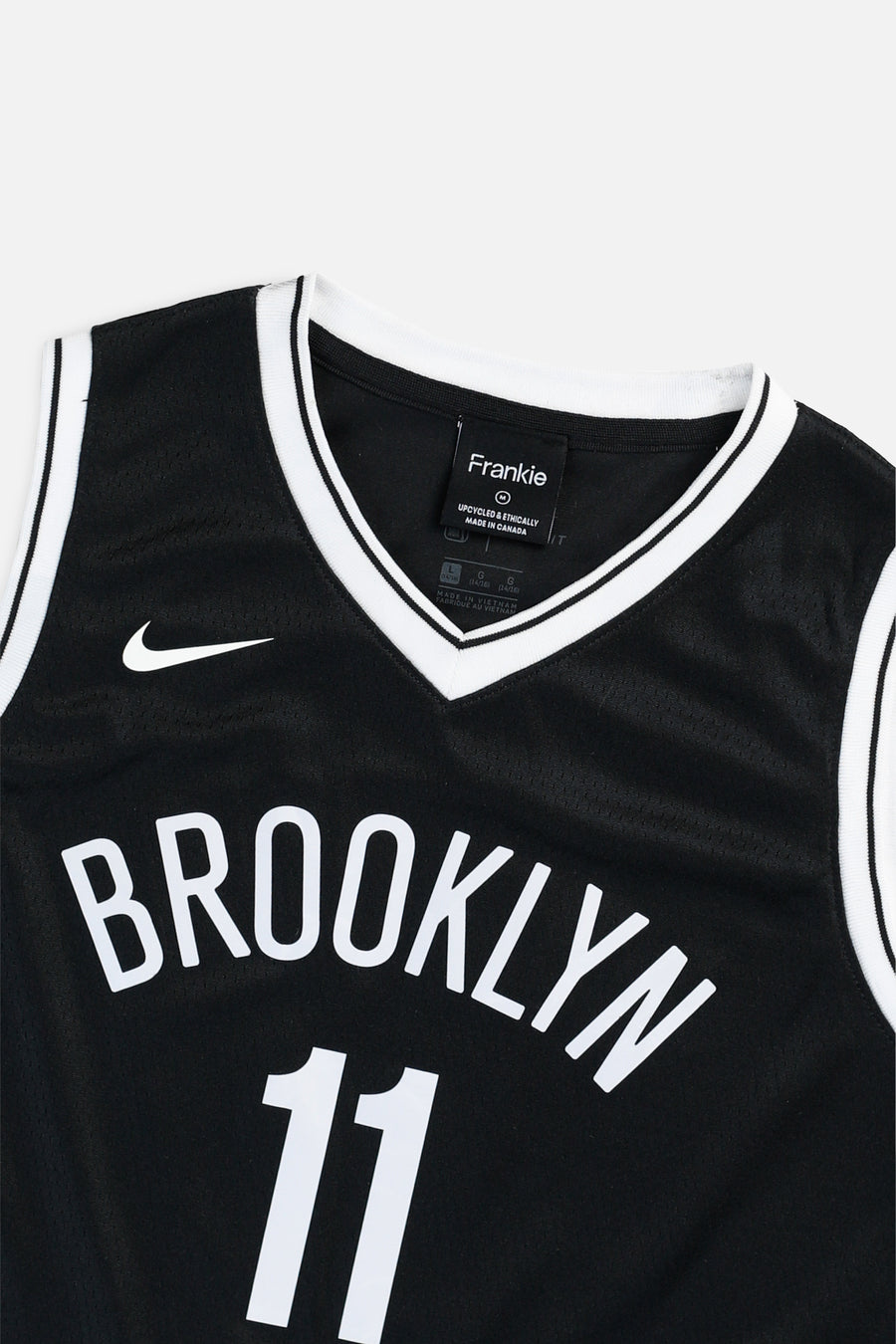 Rework Brooklynn Nets NBA Crop Jersey - M