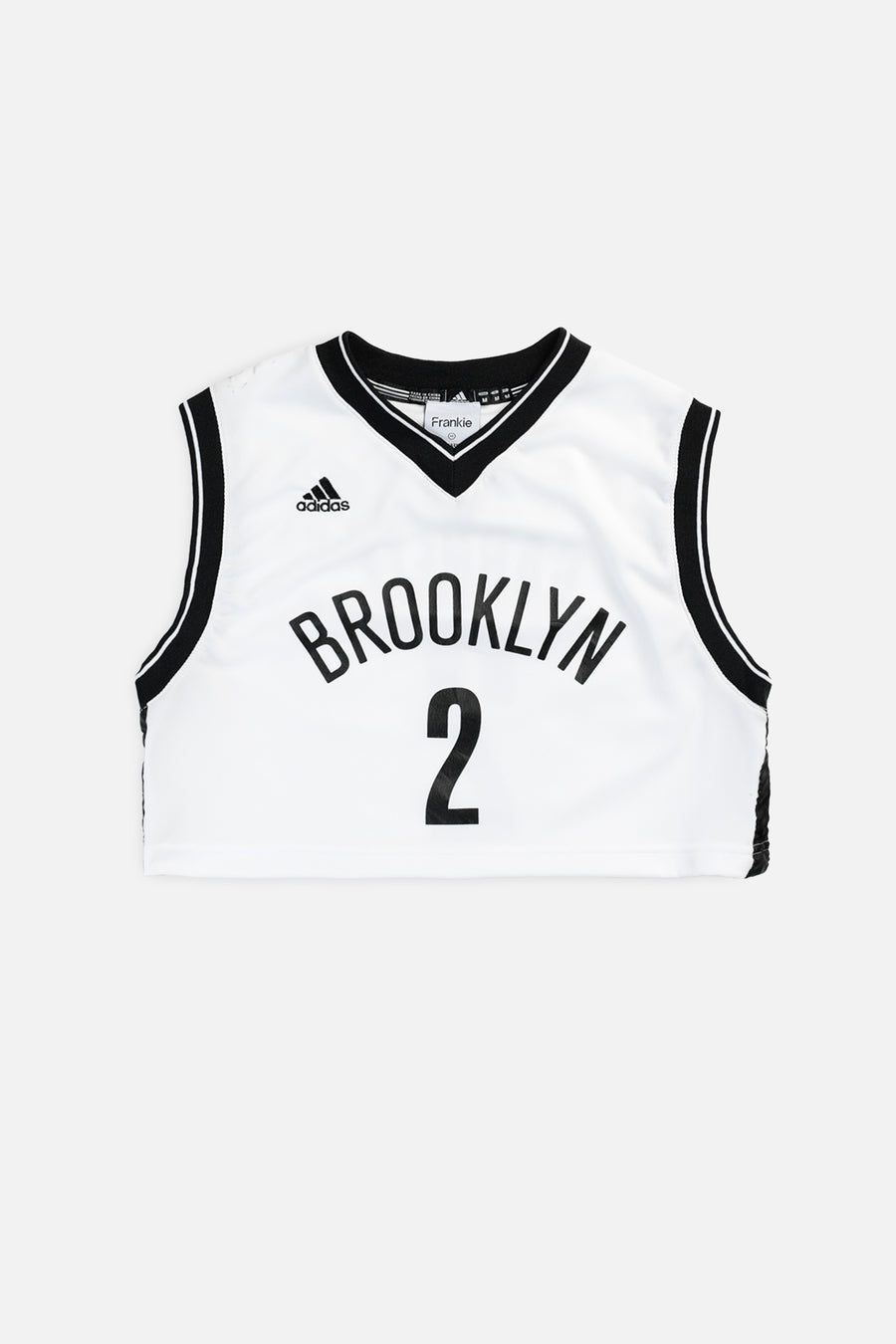 Rework Brooklynn Nets NBA Crop Jersey - XS