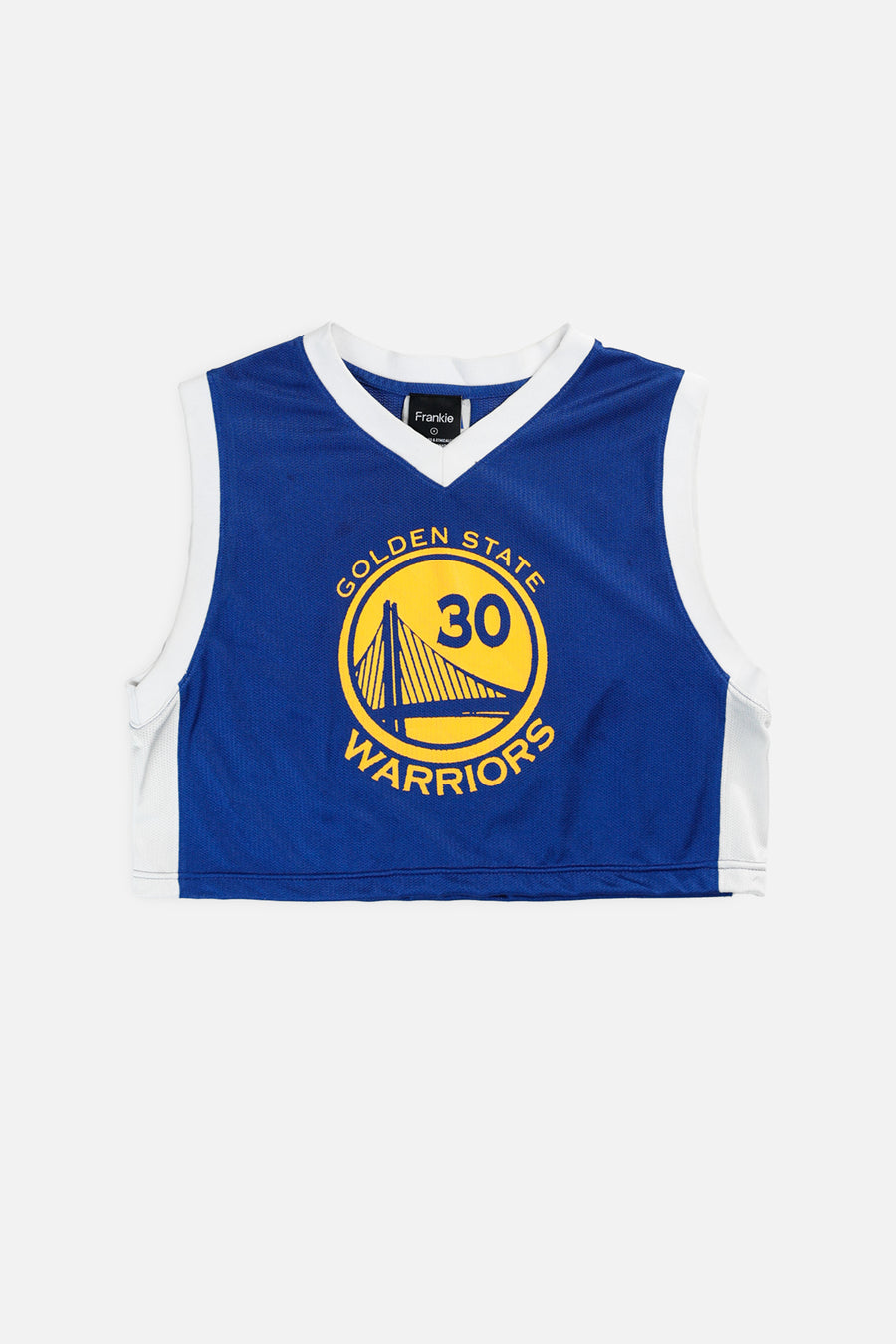 Rework Golden State Warriors NBA Crop Jersey - S