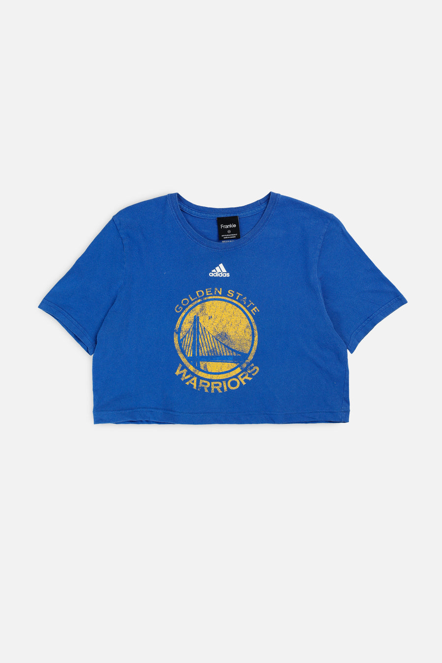 Rework Golden State Warriors NBA Crop Tee - XS