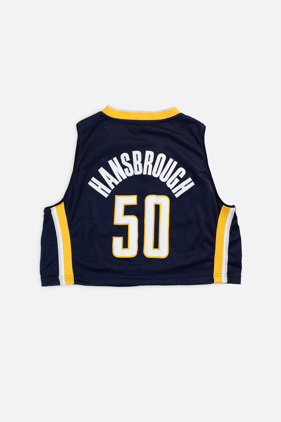 Rework Indiana Pacers NBA Crop Jersey - M