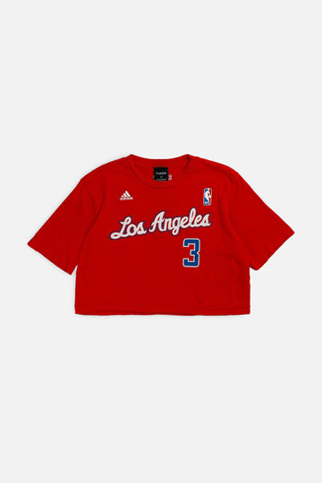 Rework Los Angeles Clippers NBA Crop Tee - M