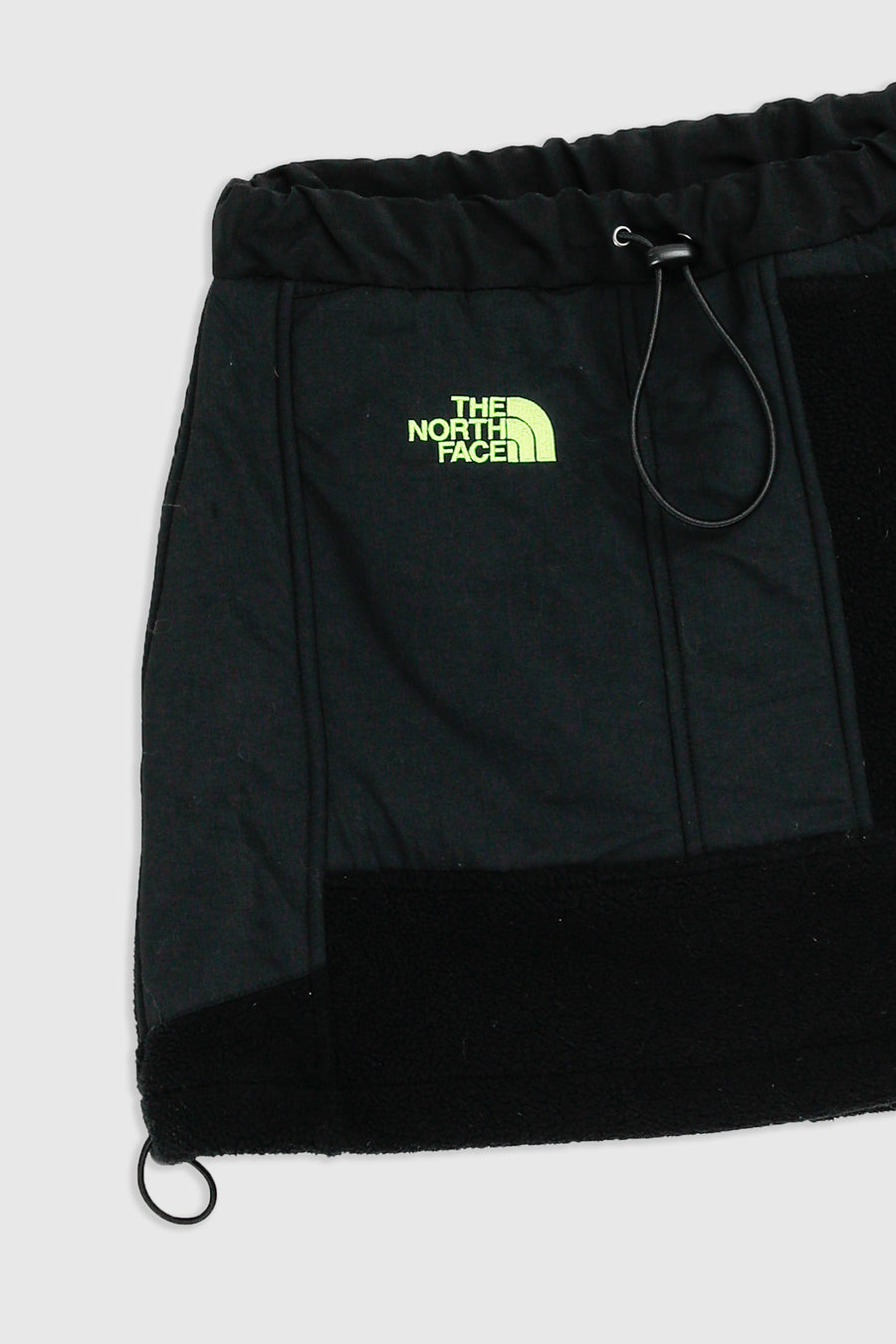 Rework North Face Fleece Mini Skirt - XS, S