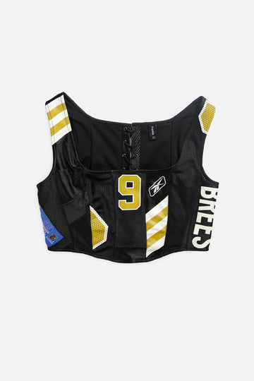 Rework New Orleans Saints NFL Corset - L