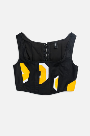 Rework Pittsburgh Steelers NFL Corset - L