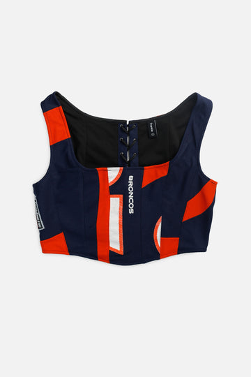 Rework Denver Broncos NFL Corset - L