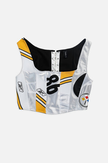 Rework Pittsburgh Steelers NFL Corset - L