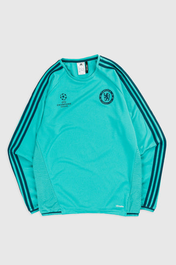 Vintage Chelsea Long Sleeve Soccer Jersey - M