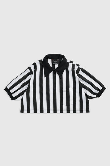 Rework Crop Referee Jersey - L