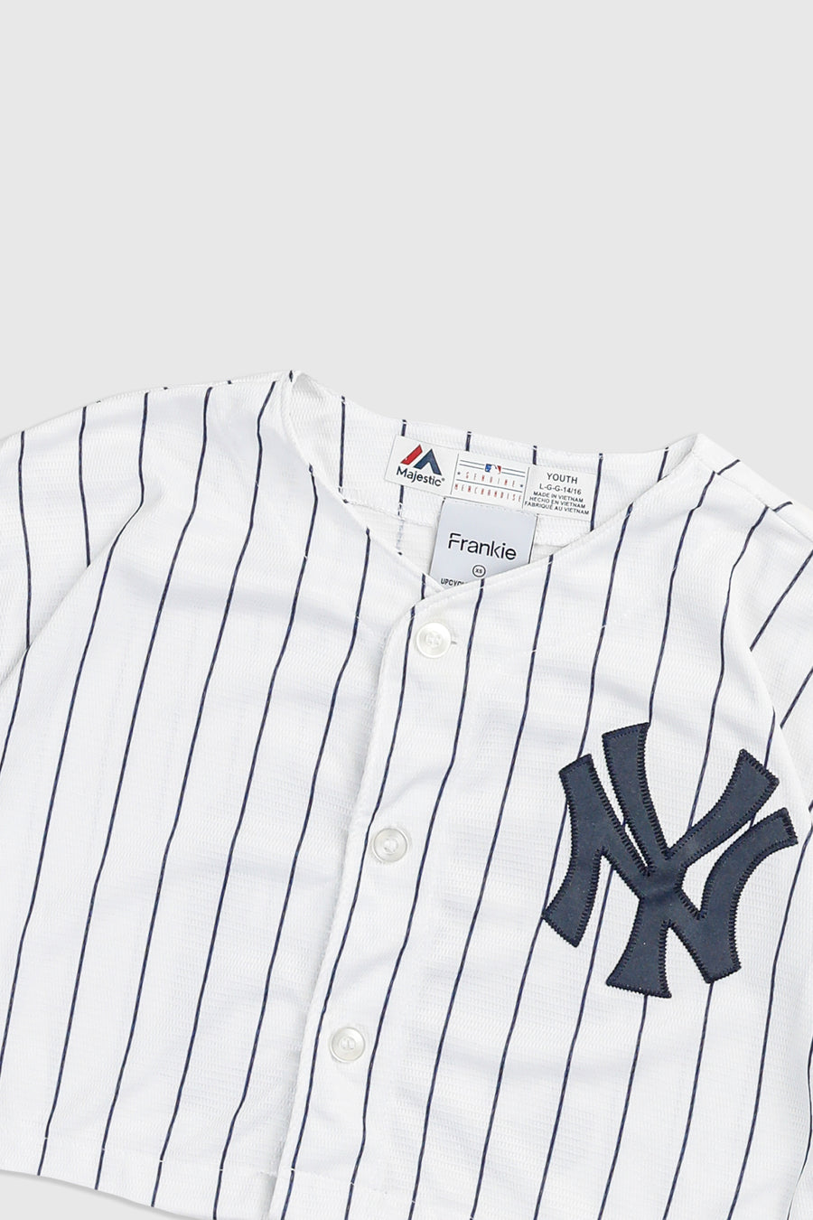 Rework Crop NY Yankees MLB Jersey - XS
