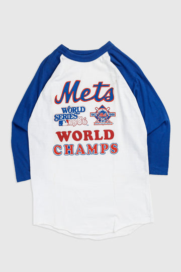 Vintage NY Mets MLB 3/4 Sleeve Tee - L