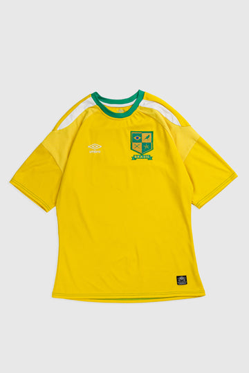 Vintage Brazil Soccer Jersey - M
